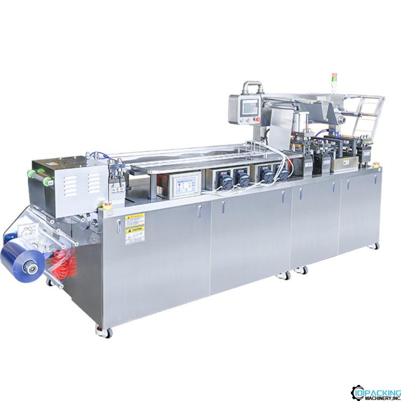 Automatic granule powder pod casuple blister packaging machine