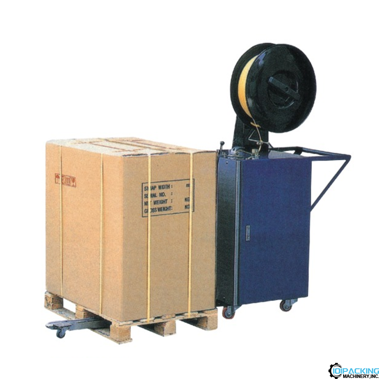 Semi automatic strapping packaging machine for pallet