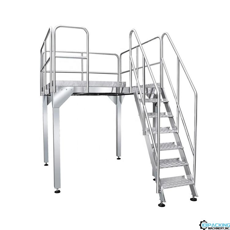 Stainless steel working support platform