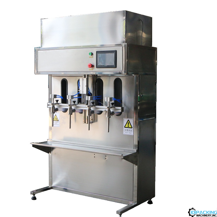 Semi automatic 4 heads 1L 20L vertical type bottle filling machine