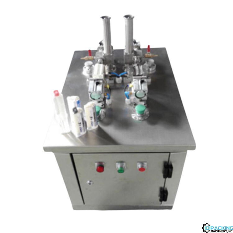 Semi automatic structure MS silicone sealant glue bottle filling machine