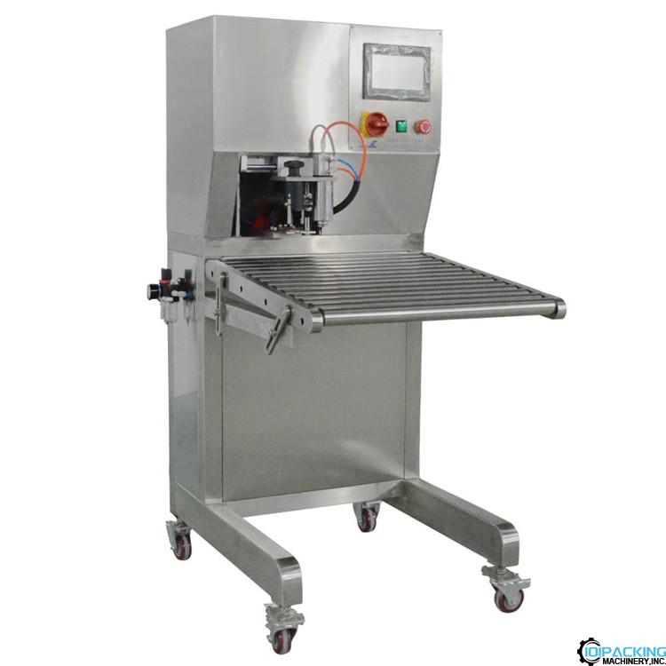 Semi automatic bag in box BIB single head liquid filling machine