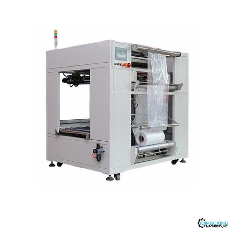 Automatic round roll wheel film wrapping machine07.jpg